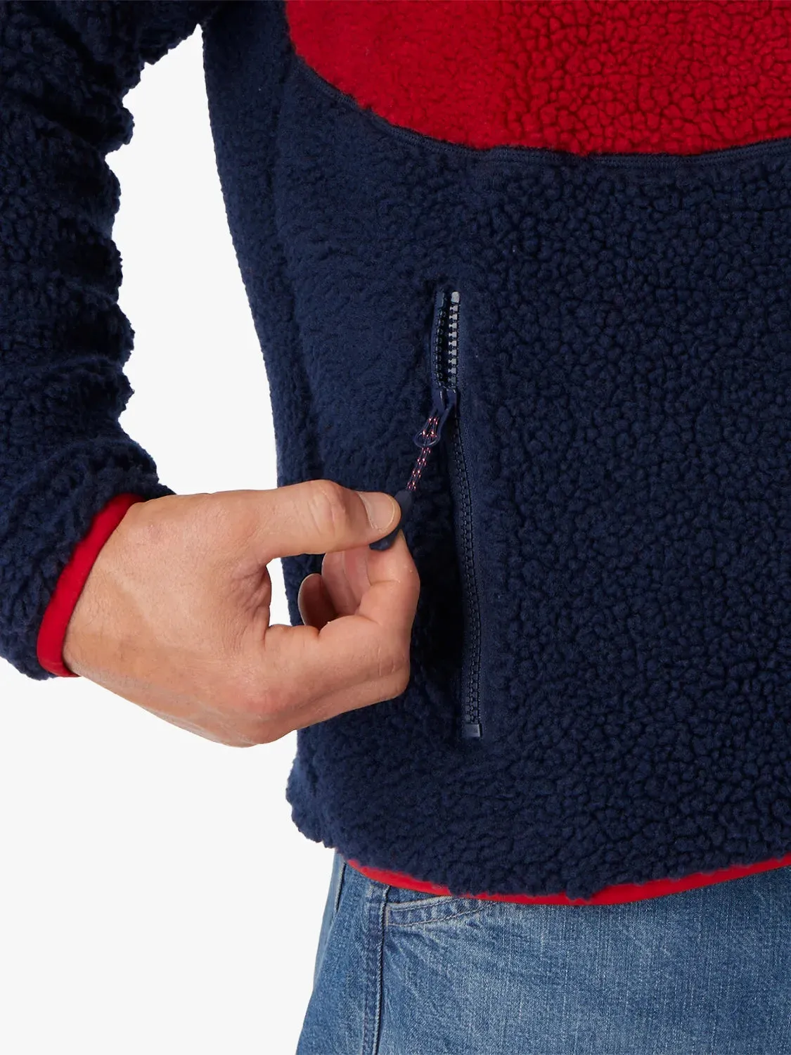The Bayshore Fleece | Red Wave
