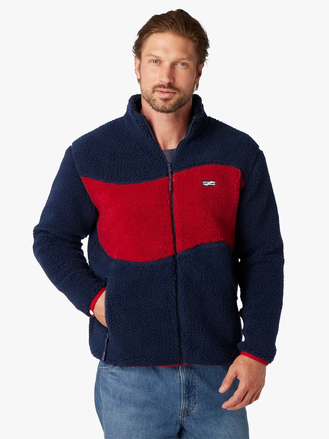 The Bayshore Fleece | Red Wave