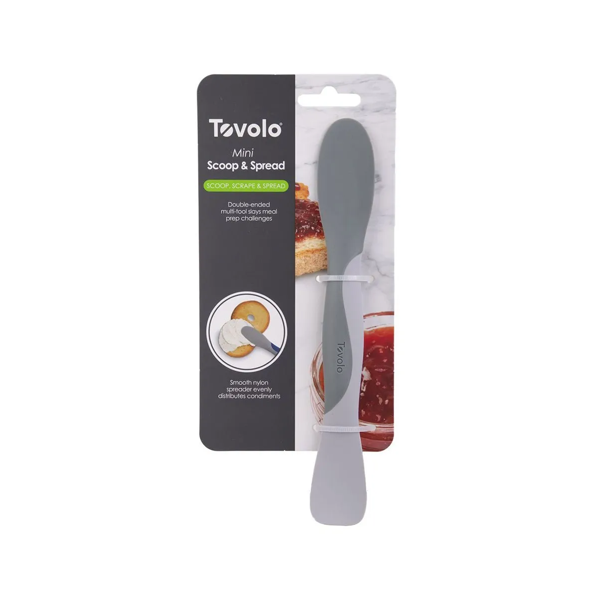 Tovolo Mini Scoop and Spread Oyster Grey