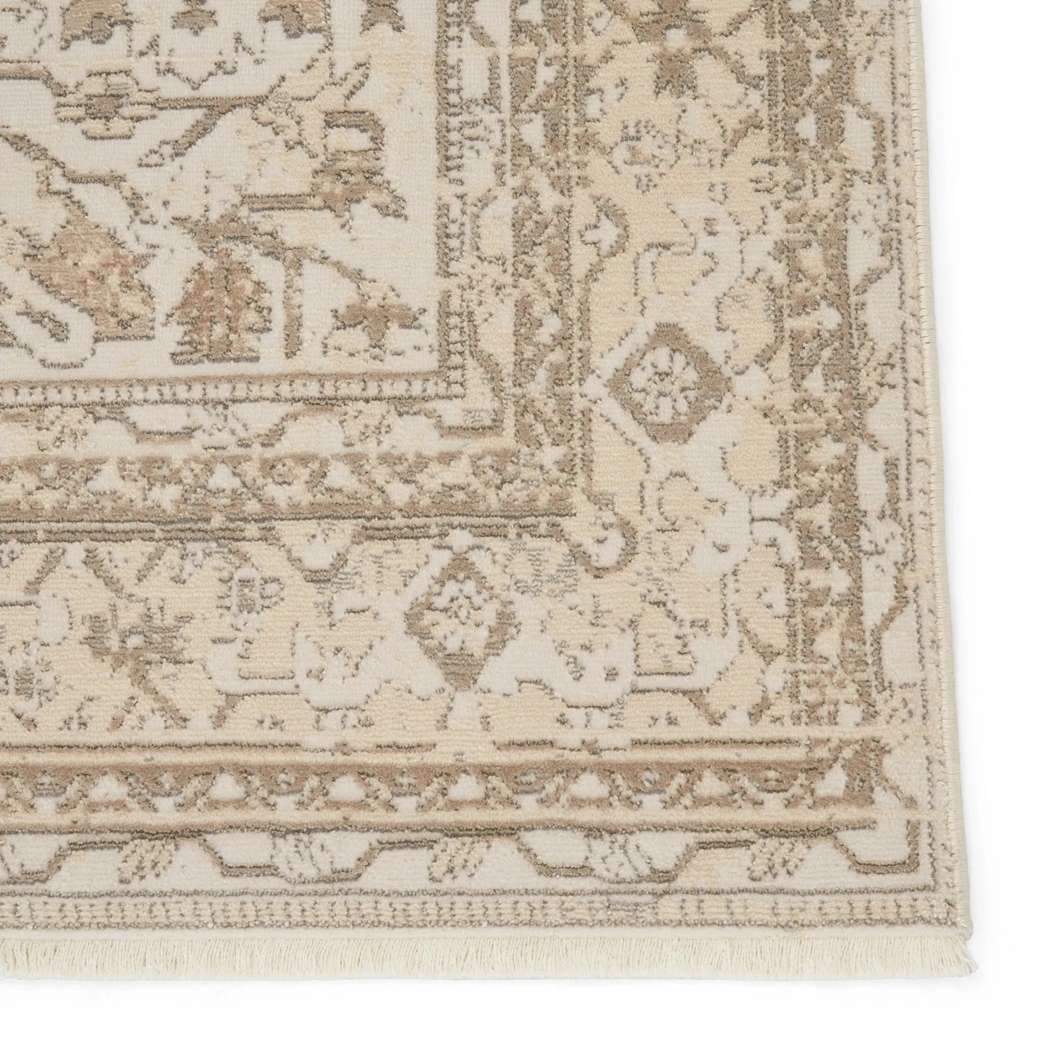 Vienne VNE05 Valentin Cream/Light Gray Rug
