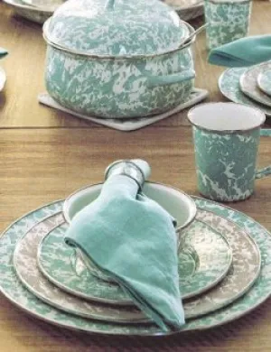 Water Splash Porcelain Enamelware Dinnerware