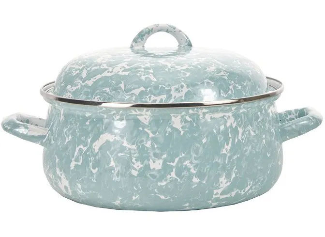 Water Splash Porcelain Enamelware Dinnerware