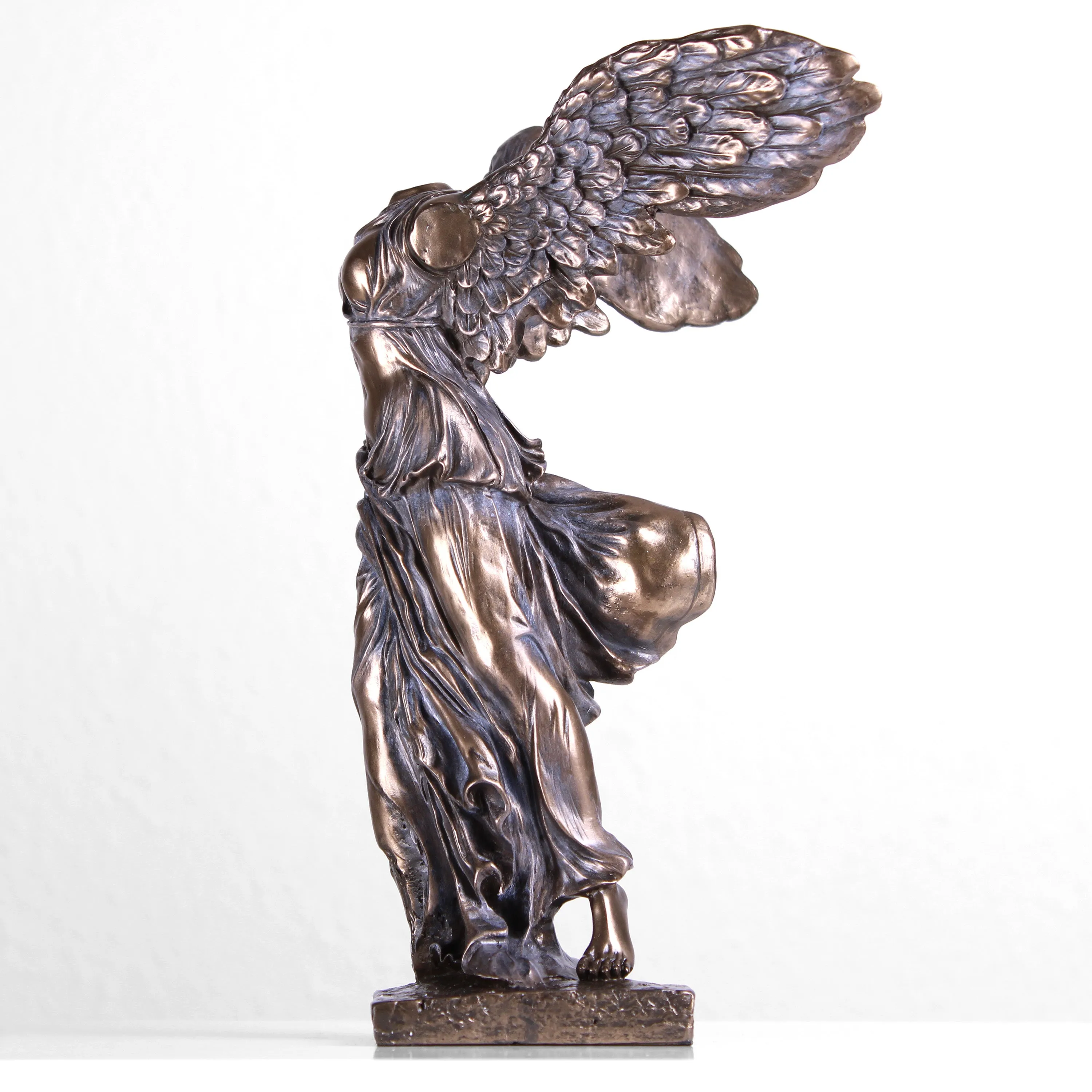 Winged Victory of Samothrace Statue (Cold Cast Bronze Sculpture)